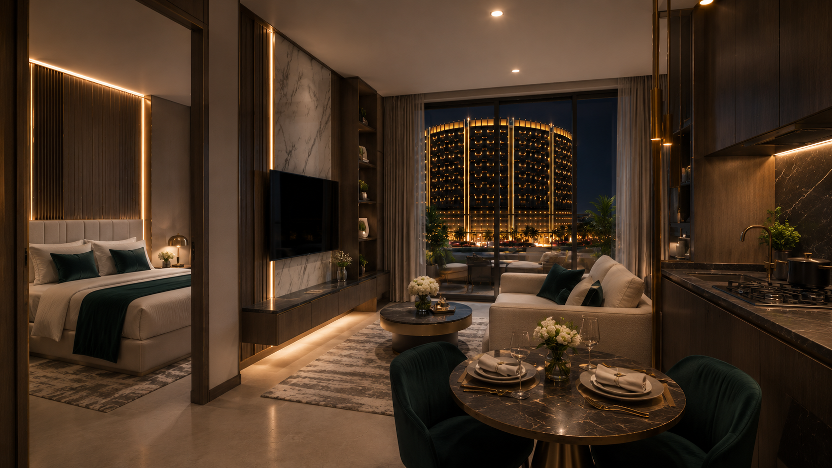 1 Bedroom Apartment in Binghatti Wraith