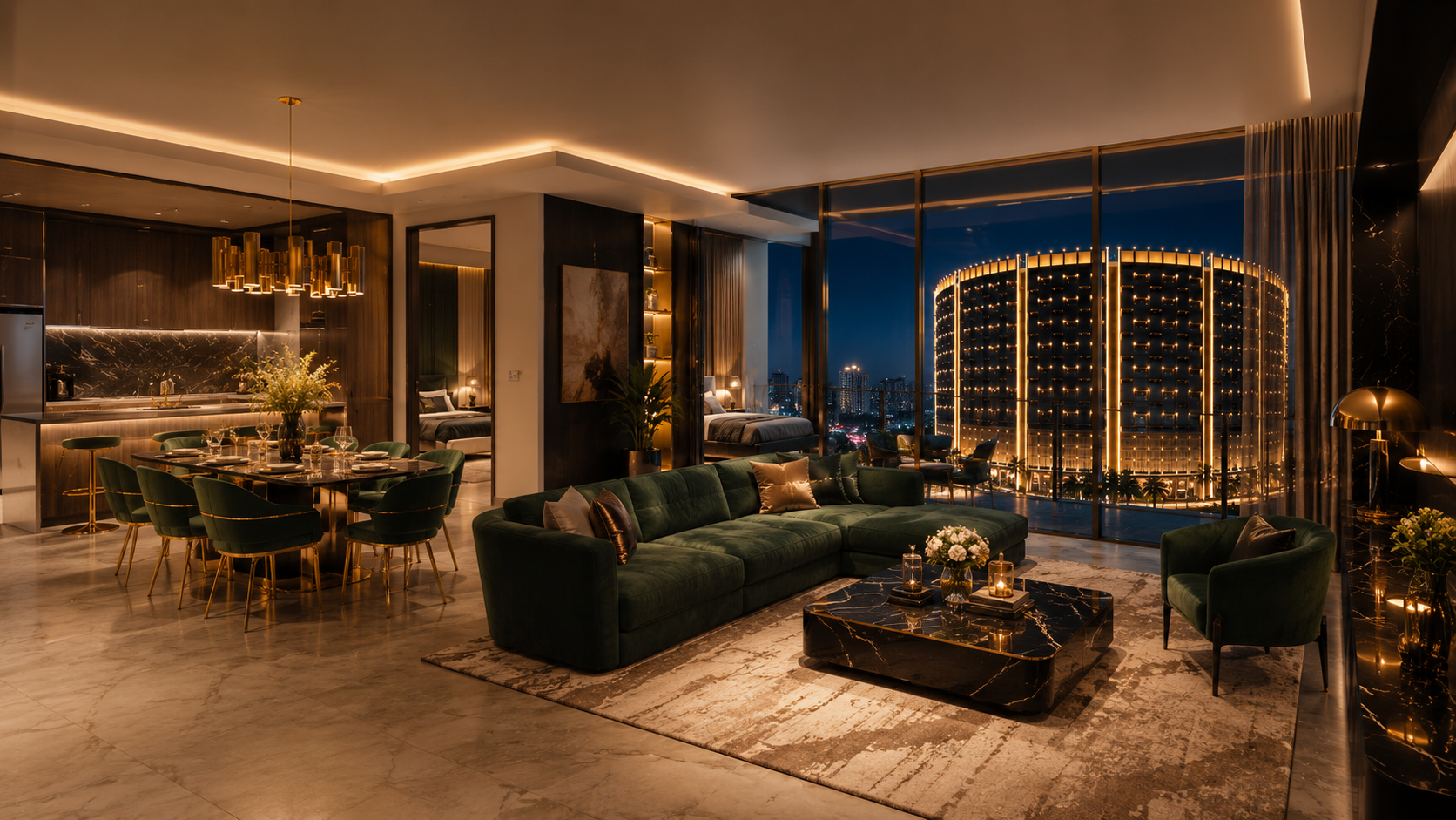 2 Bedroom Apartment in Binghatti Wraith