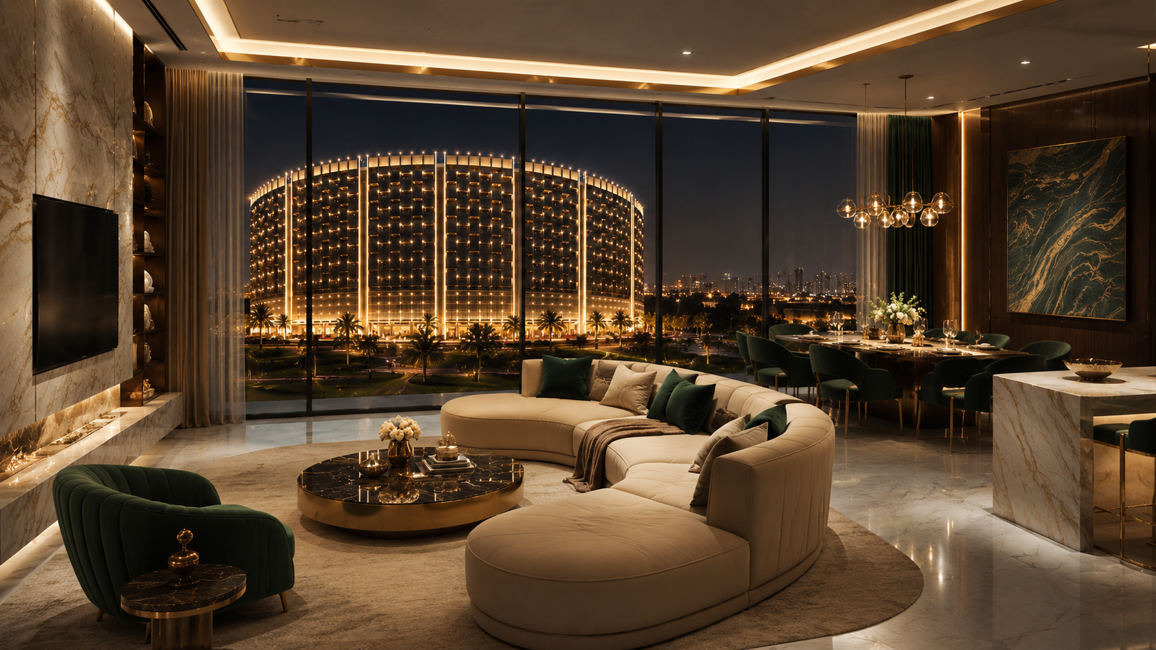 2 Bedroom Royal Suite in Binghatti Wraith