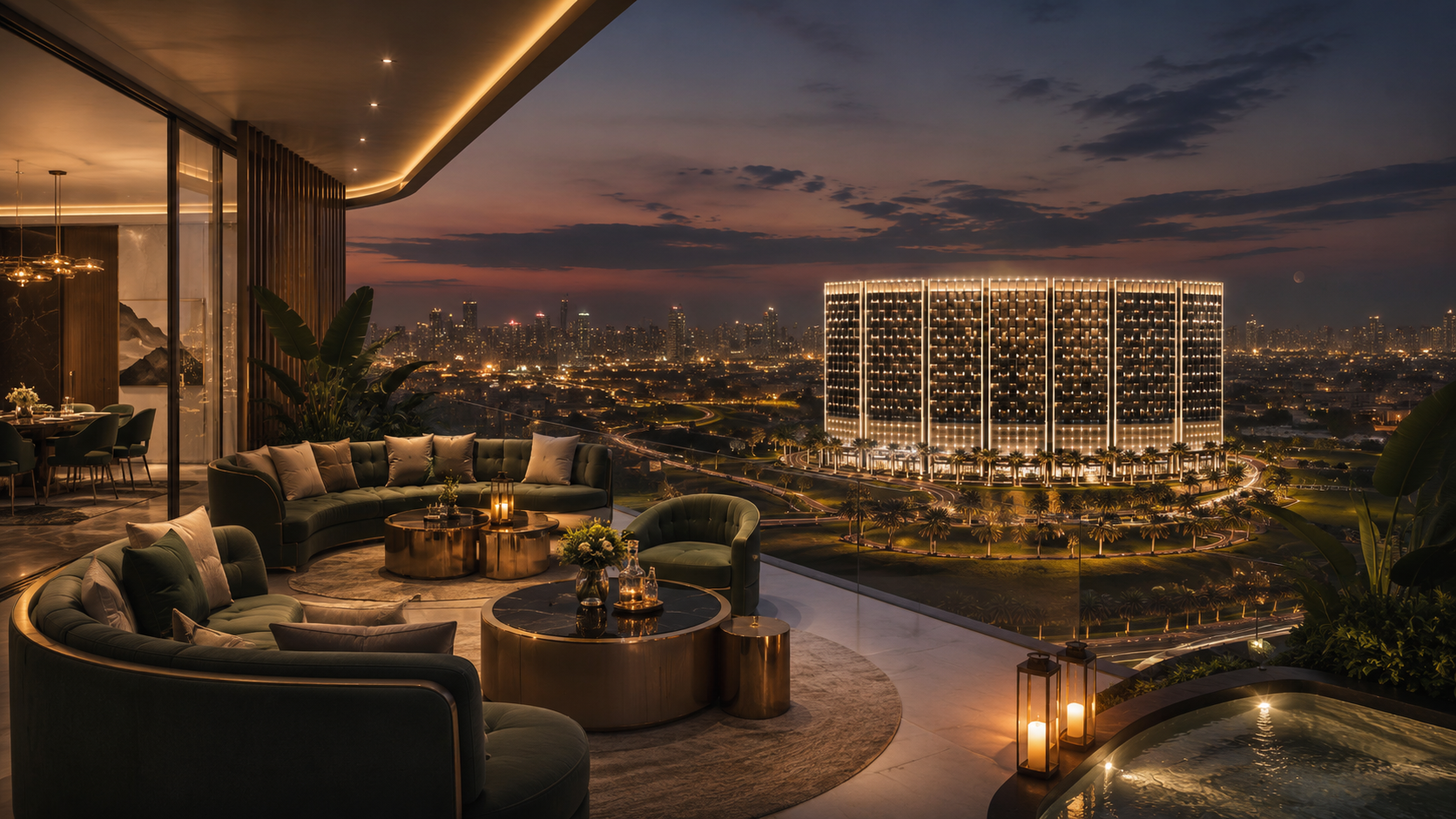 3 Bedroom Royal Suite in Binghatti Wraith